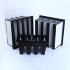 Plastic Kader/Metaalkader V Filter van de Type de Middelgrote Compacte Lucht voor Ventilatiesysteem