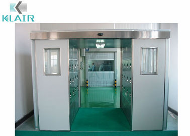 Cleanroom van de goederenlading de Tunnel van de Luchtdouche met automatisch Schuifdeur