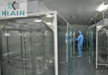 Modulaire Cleanroom Luchtdouche, de Gemakkelijke Schone Zaal van Installatiesoftwall