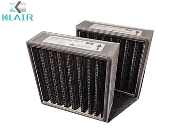1 Zwarte van“ 2“ 4 de“ Beschikbare Geplooide Comité Luchtfilters voor Geur/Gasfiltratie